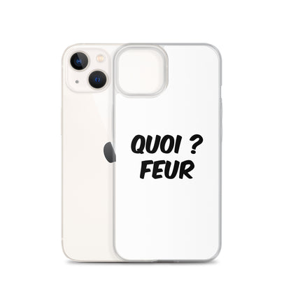 Coque iPhone Quoi feur - Sedurro