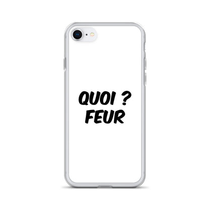 Coque iPhone Quoi feur iPhone 7 8 - Sedurro