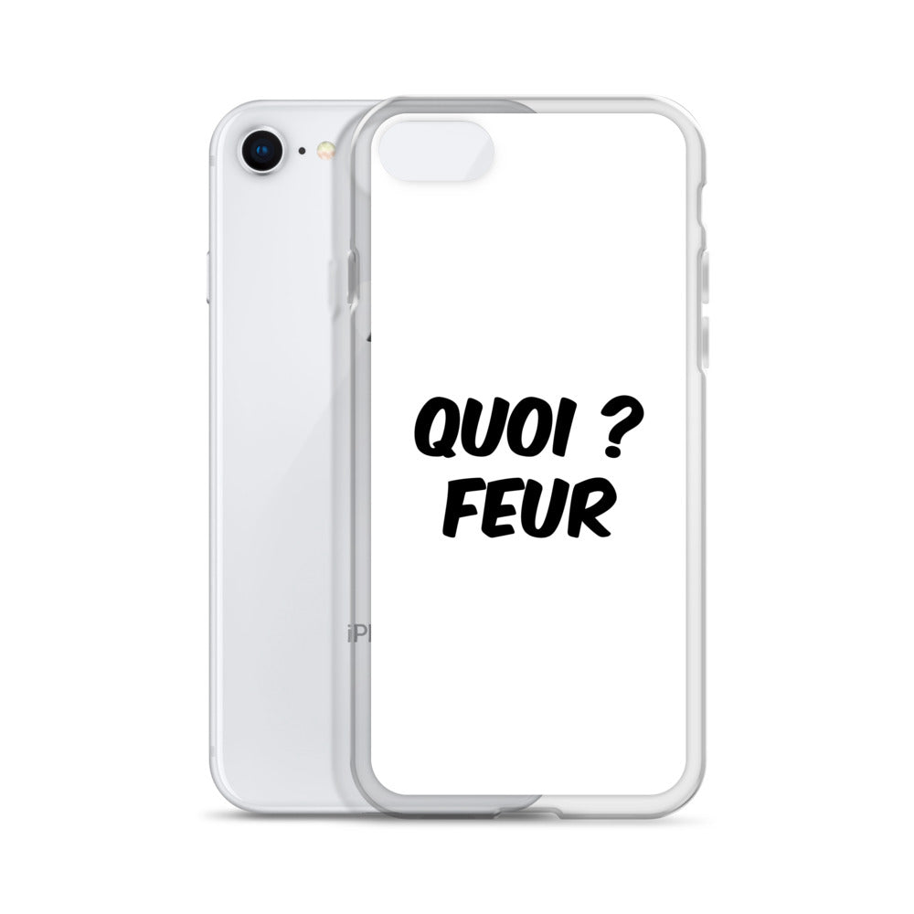 Coque iPhone Quoi feur - Sedurro