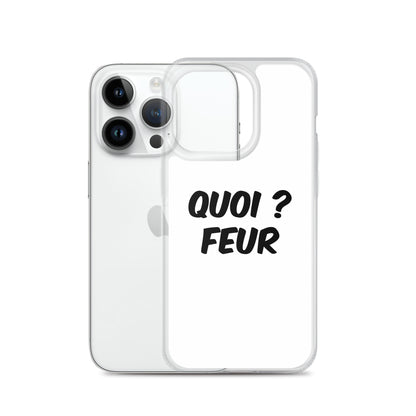 Coque iPhone Quoi feur - Sedurro