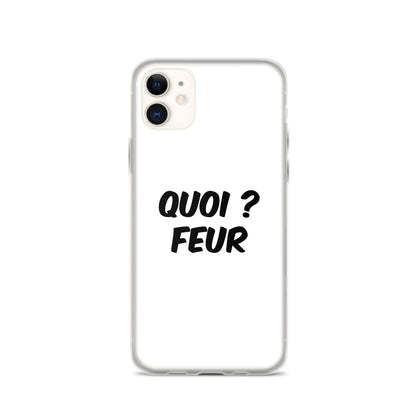 Coque iPhone Quoi feur iPhone 11 - Sedurro