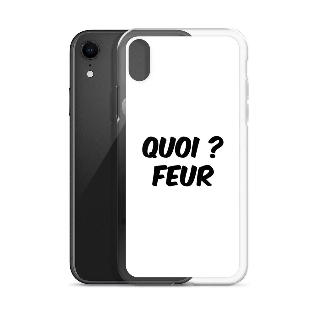 Coque iPhone Quoi feur - Sedurro