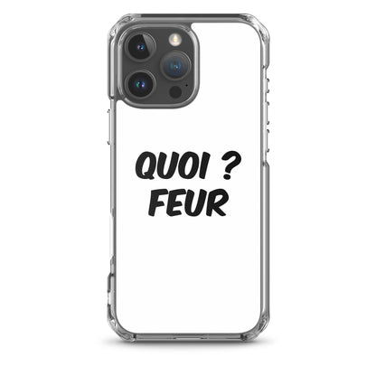 Coque iPhone Quoi feur iPhone 16 Pro Max - Sedurro