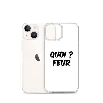 Coque iPhone Quoi feur - Sedurro