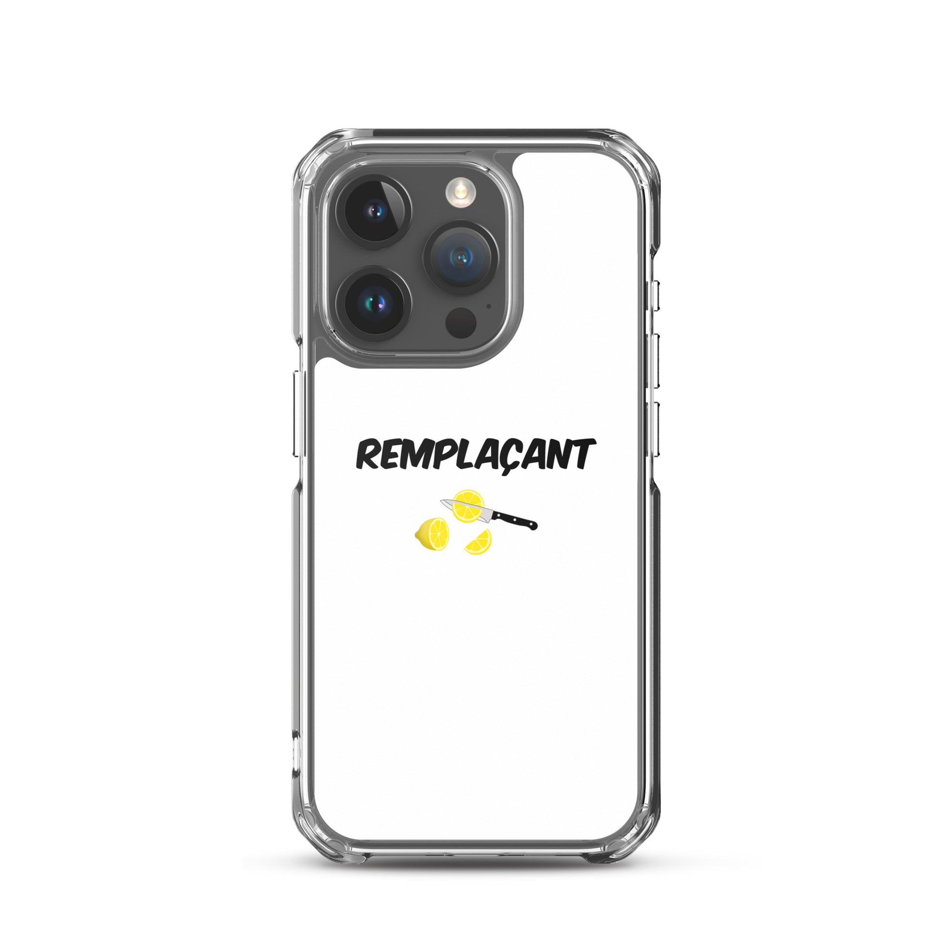 Coque iPhone Remplaçant coupeur de citrons iPhone 15 Pro - Sedurro