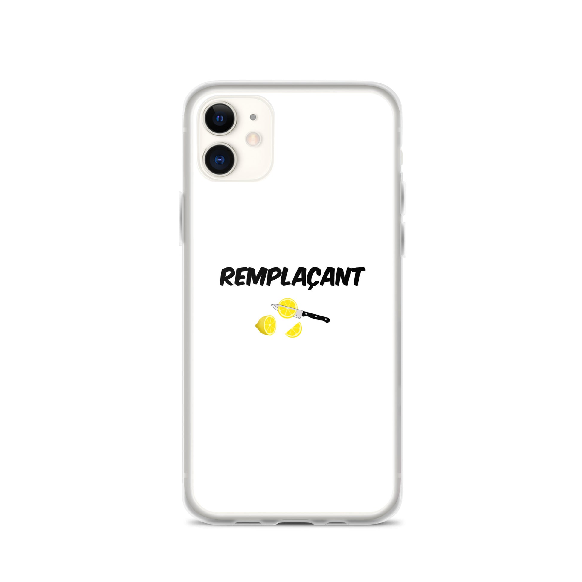 Coque iPhone Remplaçant coupeur de citrons iPhone 11 - Sedurro
