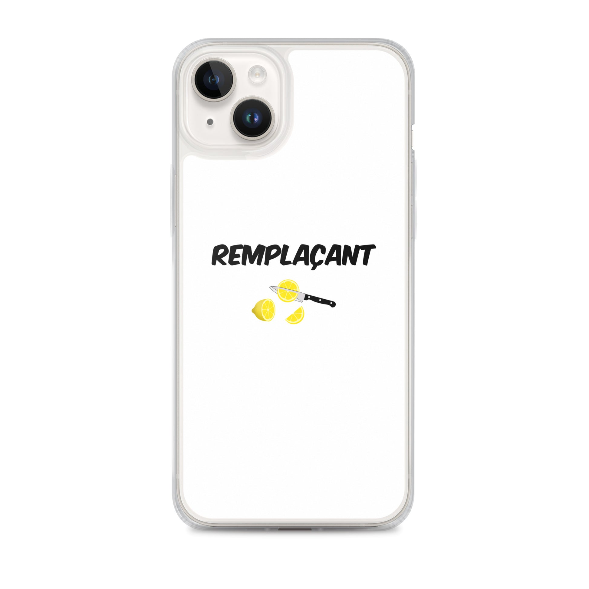 Coque iPhone Remplaçant coupeur de citrons iPhone 14 Plus - Sedurro