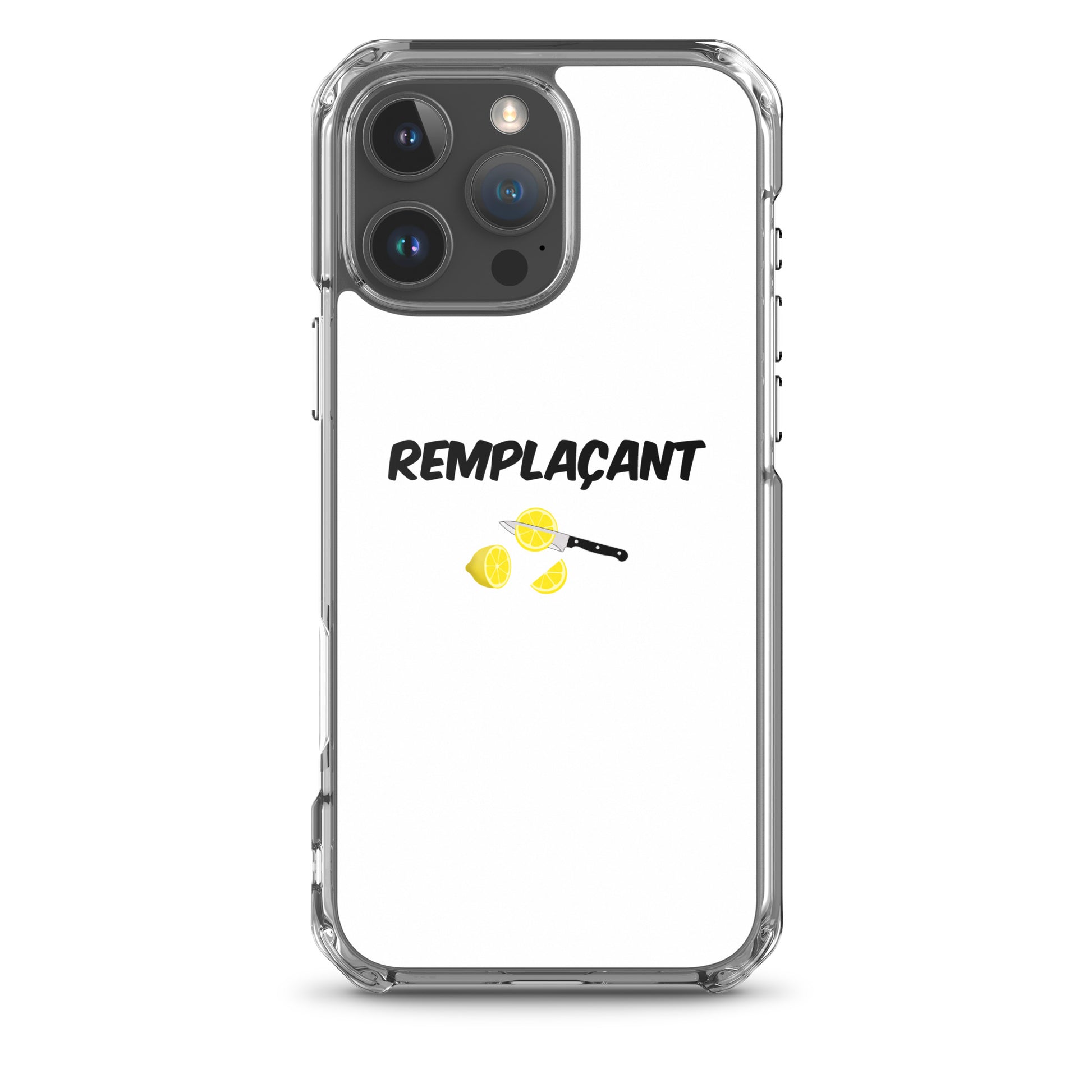 Coque iPhone Remplaçant coupeur de citrons iPhone 16 Pro Max - Sedurro