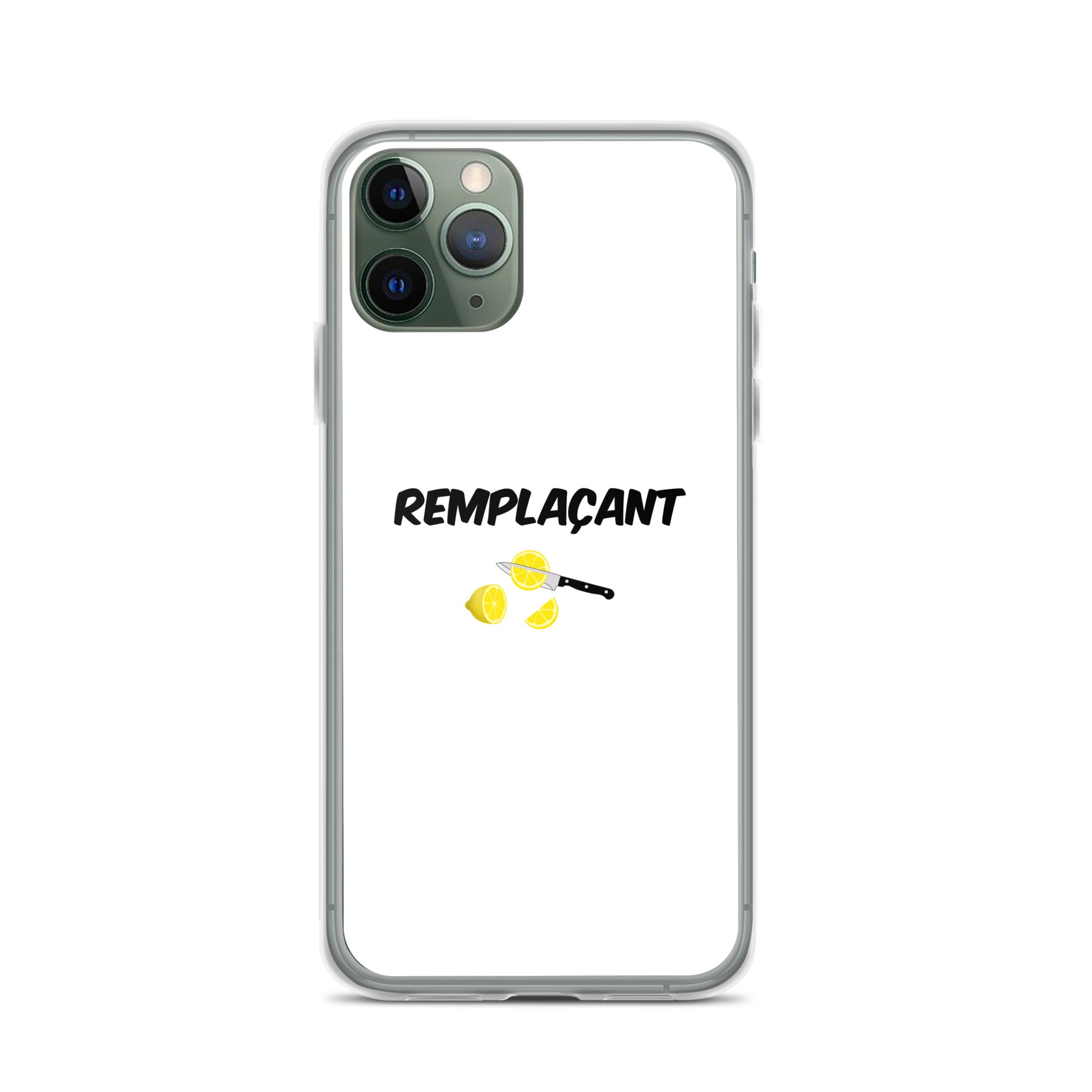 Coque iPhone Remplaçant coupeur de citrons iPhone 11 Pro - Sedurro