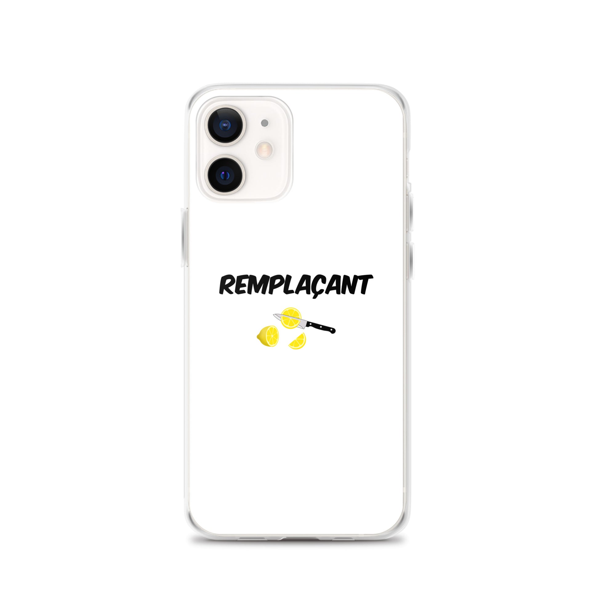 Coque iPhone Remplaçant coupeur de citrons iPhone 12 - Sedurro