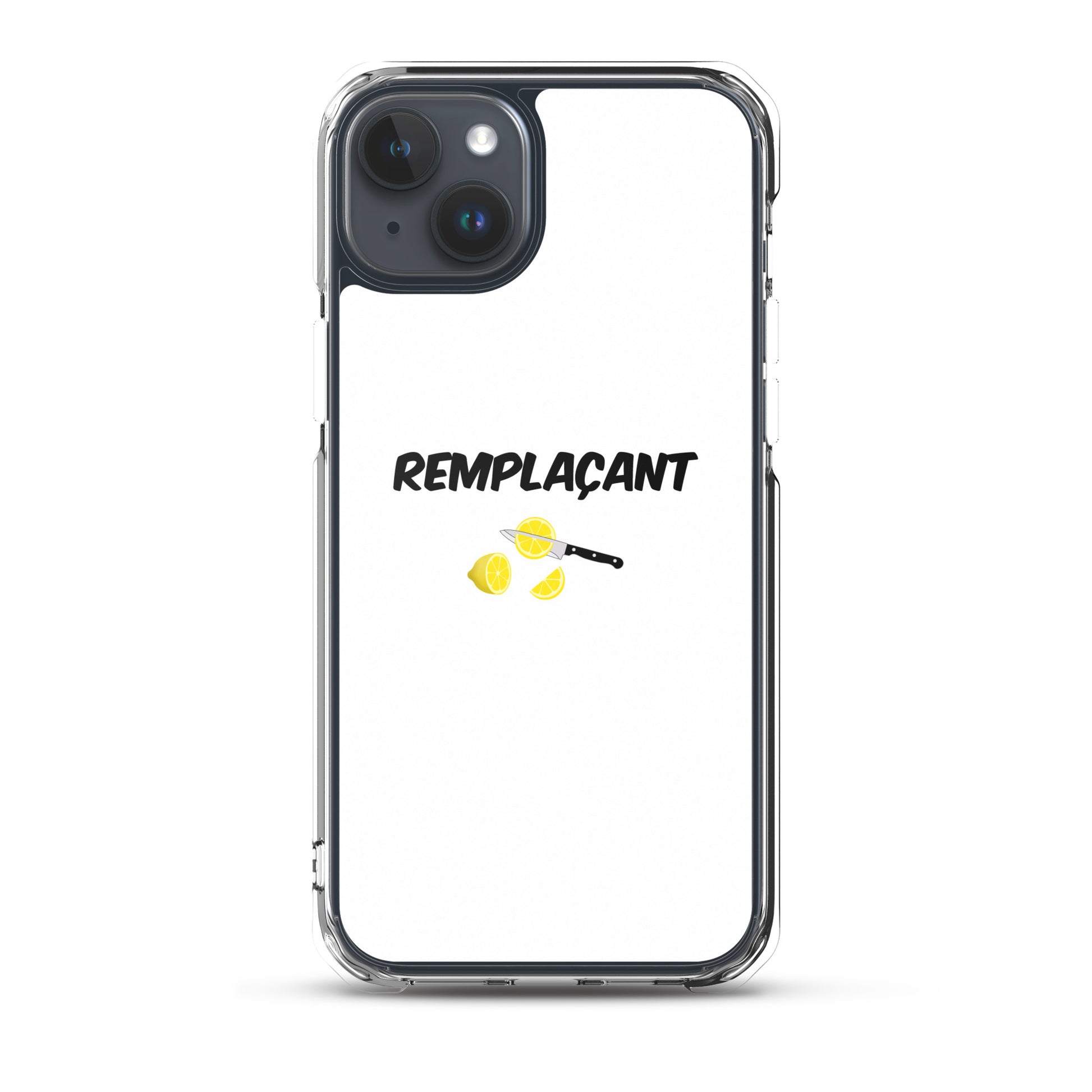 Coque iPhone Remplaçant coupeur de citrons iPhone 15 Plus - Sedurro