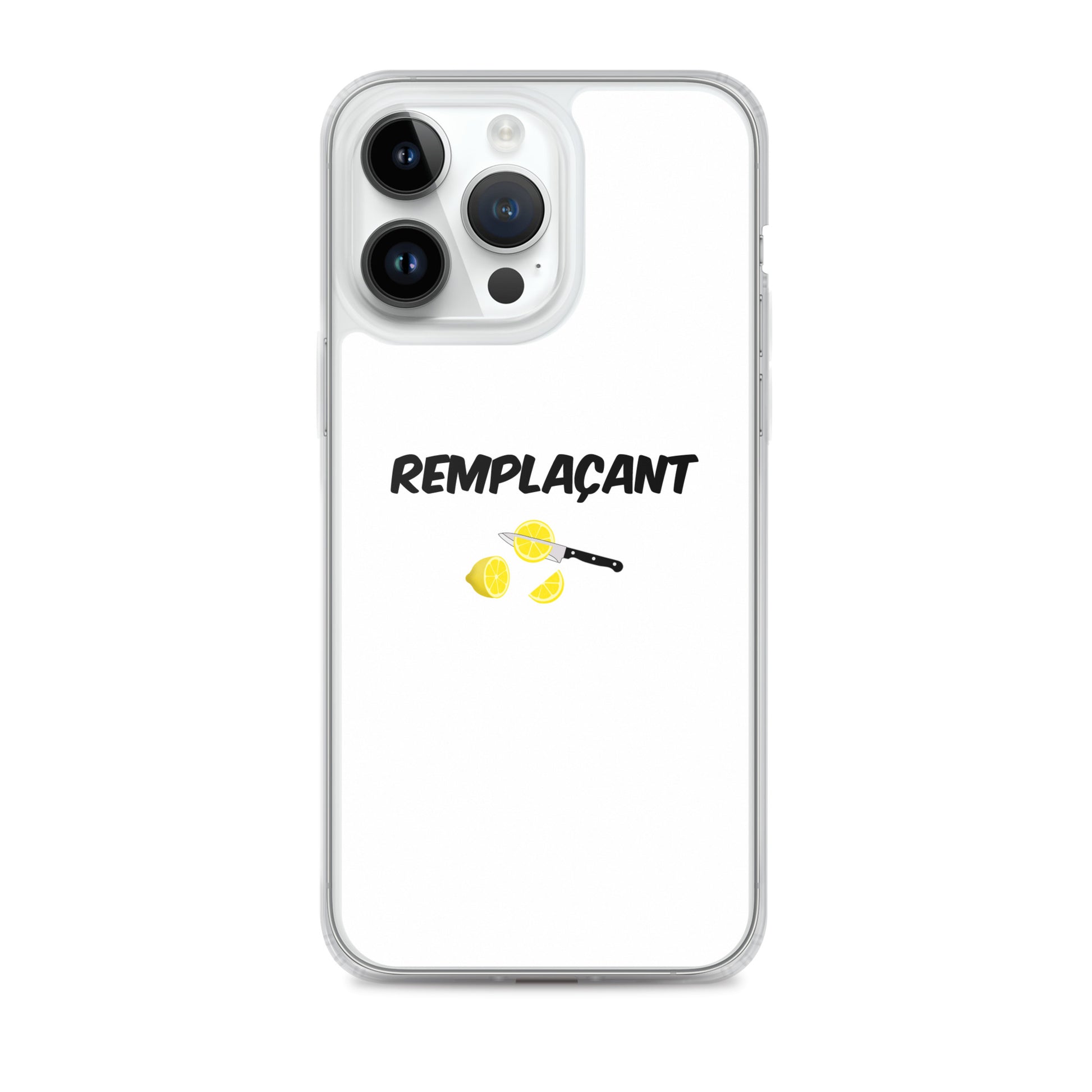 Coque iPhone Remplaçant coupeur de citrons iPhone 14 Pro Max - Sedurro