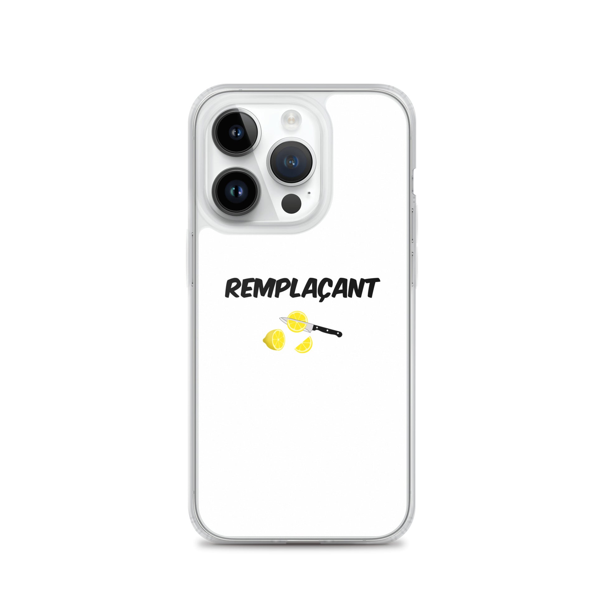 Coque iPhone Remplaçant coupeur de citrons iPhone 14 Pro - Sedurro