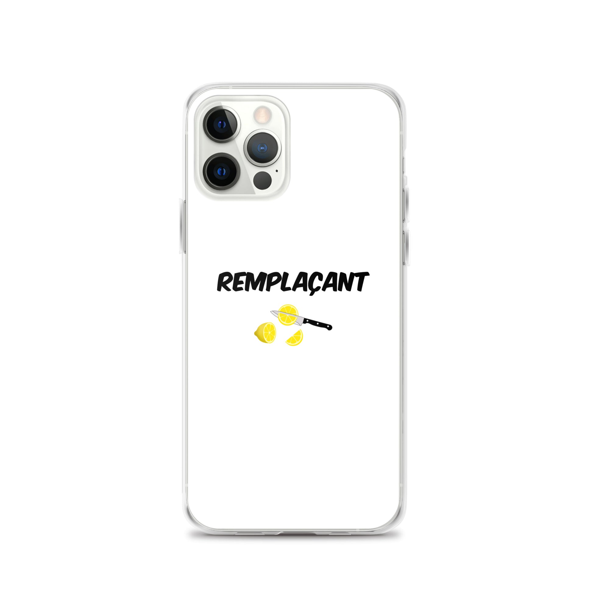 Coque iPhone Remplaçant coupeur de citrons iPhone 12 Pro - Sedurro