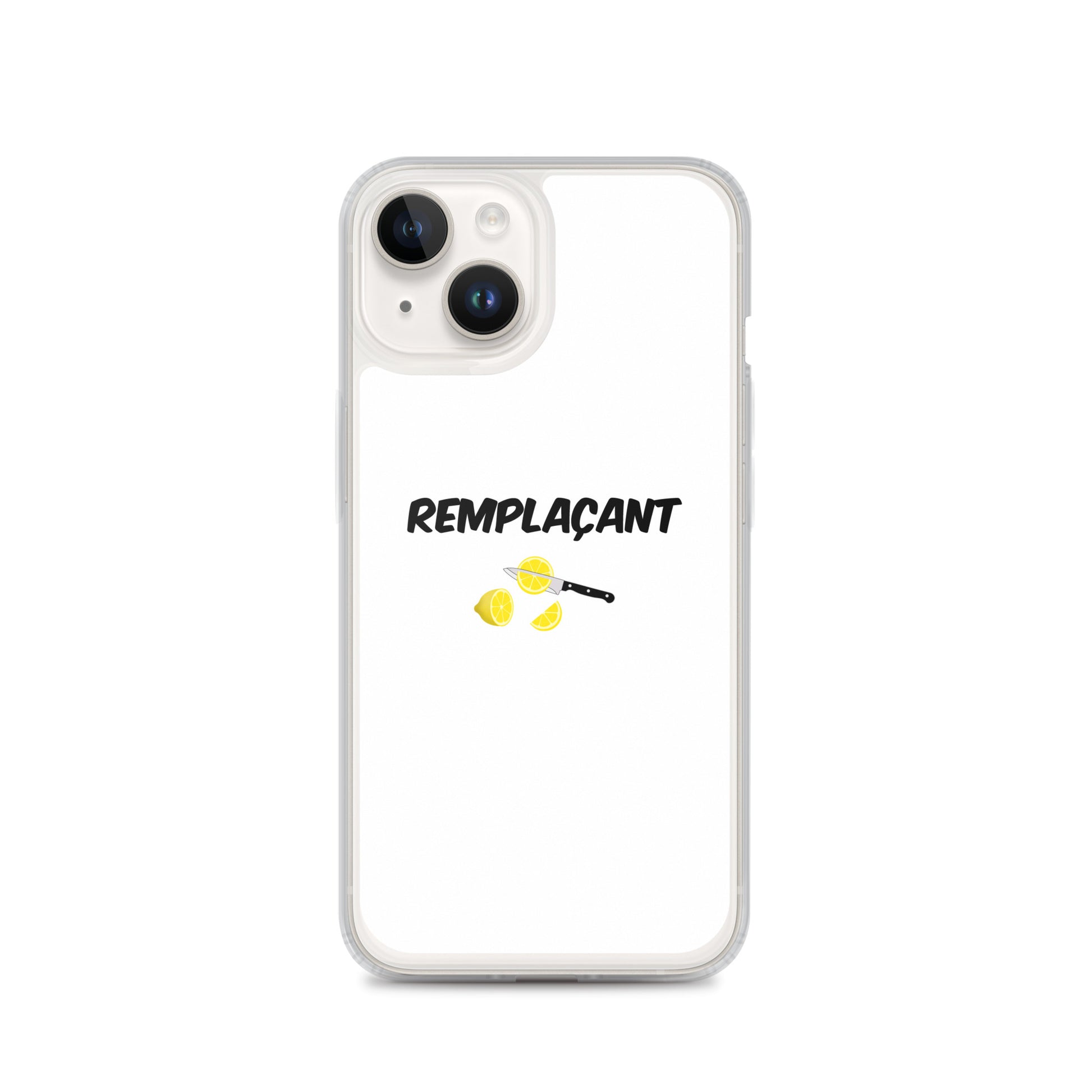 Coque iPhone Remplaçant coupeur de citrons iPhone 14 - Sedurro