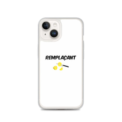 Coque iPhone Remplaçant coupeur de citrons iPhone 14 - Sedurro