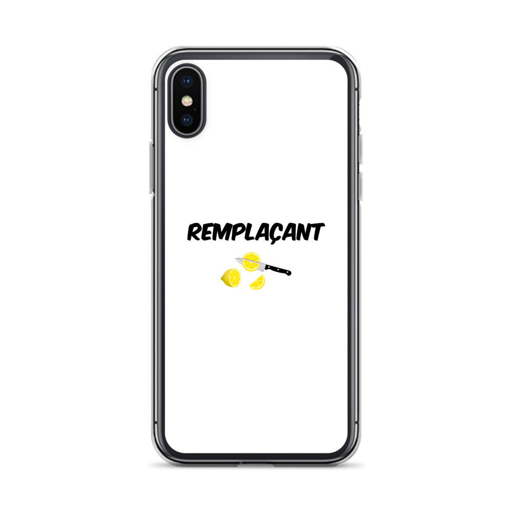 Coque iPhone Remplaçant coupeur de citrons iPhone X XS - Sedurro
