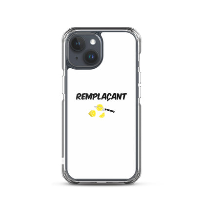 Coque iPhone Remplaçant coupeur de citrons iPhone 15 - Sedurro
