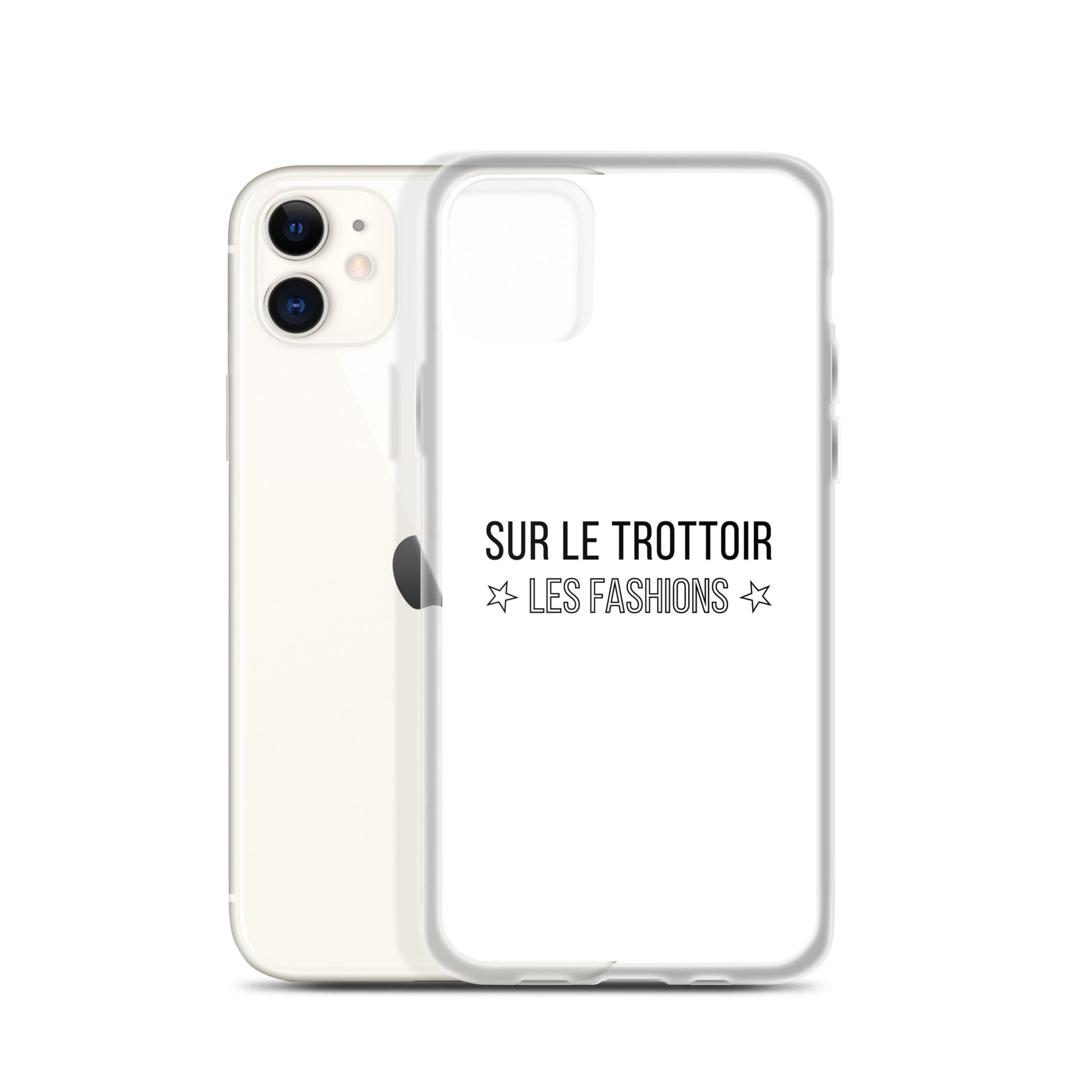Coque iPhone Sur le trottoir les fashions - Sedurro