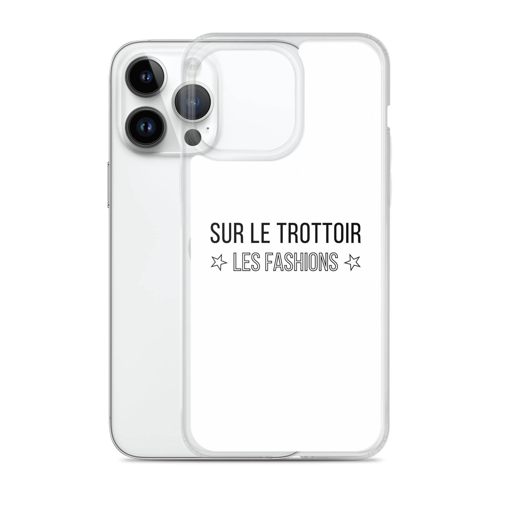 Coque iPhone Sur le trottoir les fashions - Sedurro