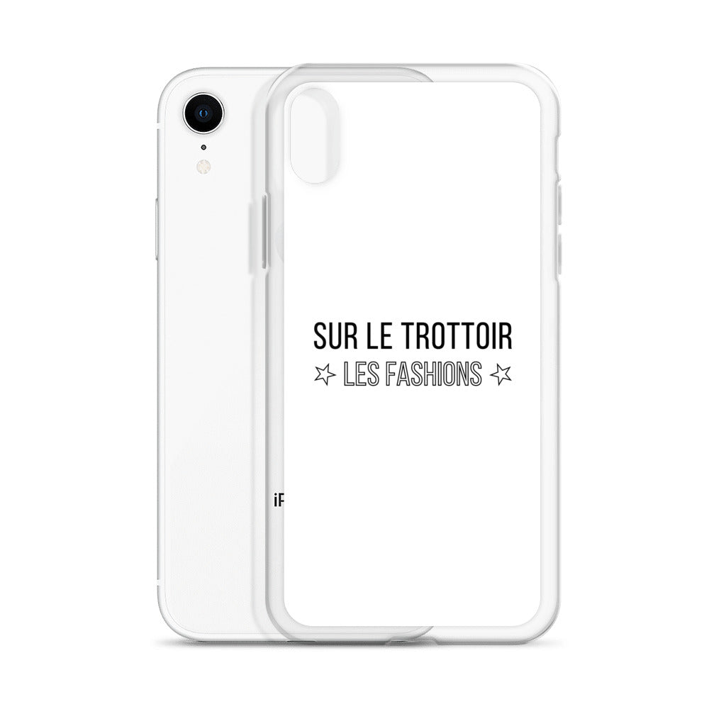 Coque iPhone Sur le trottoir les fashions - Sedurro