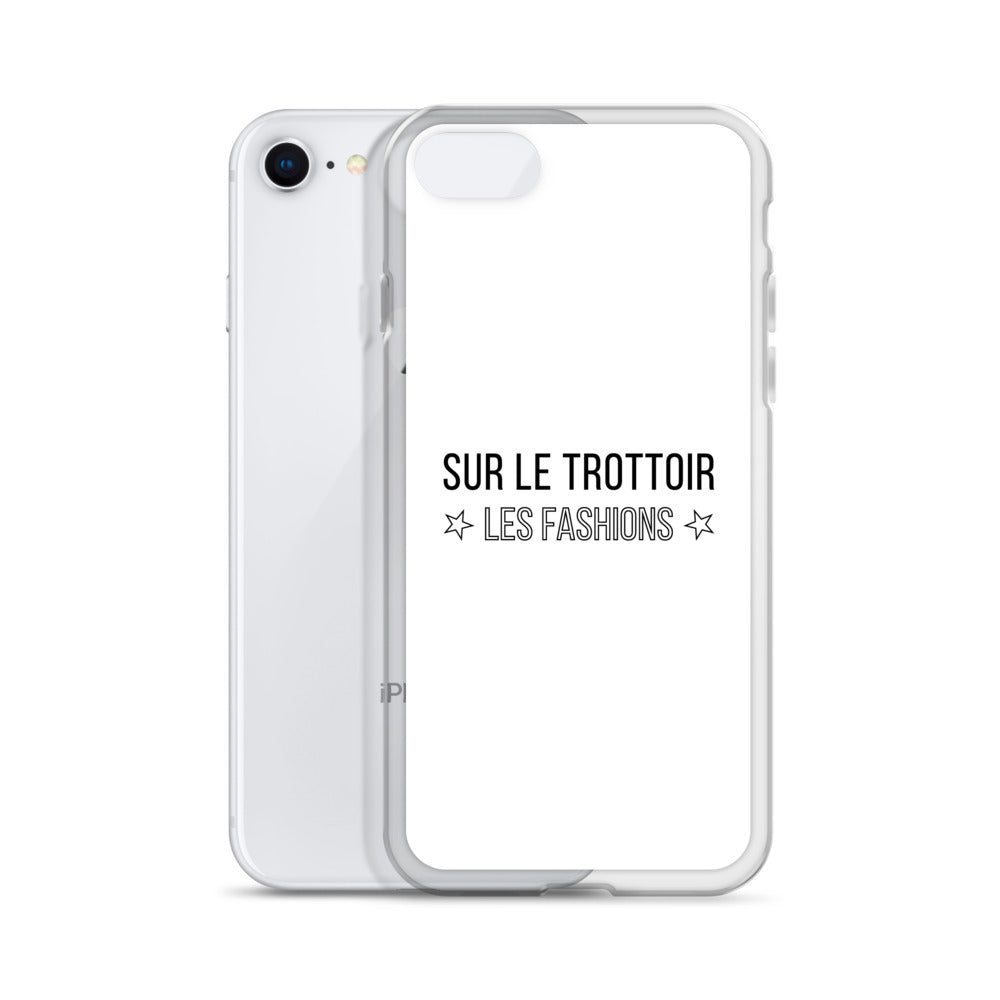 Coque iPhone Sur le trottoir les fashions - Sedurro