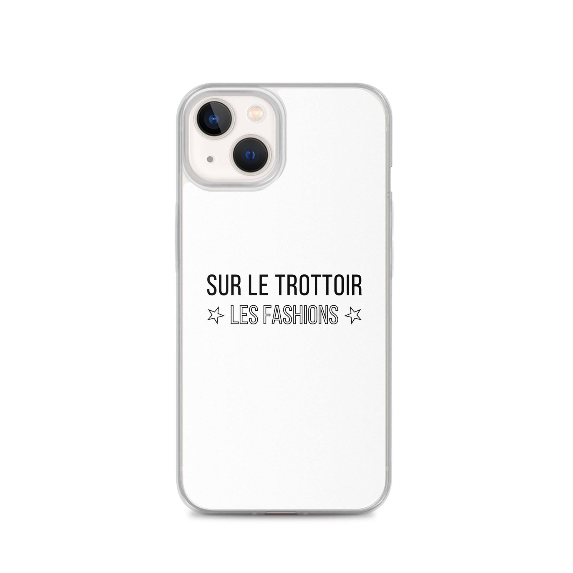 Coque iPhone Sur le trottoir les fashions iPhone 13 - Sedurro