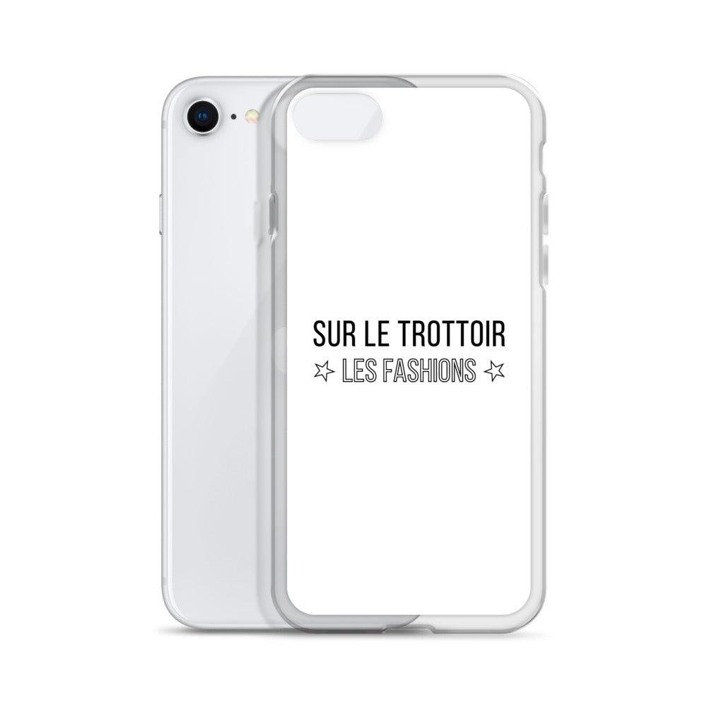 Coque iPhone Sur le trottoir les fashions - Sedurro