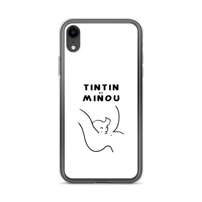 Coque iPhone Tintin et minou iPhone XR - Sedurro