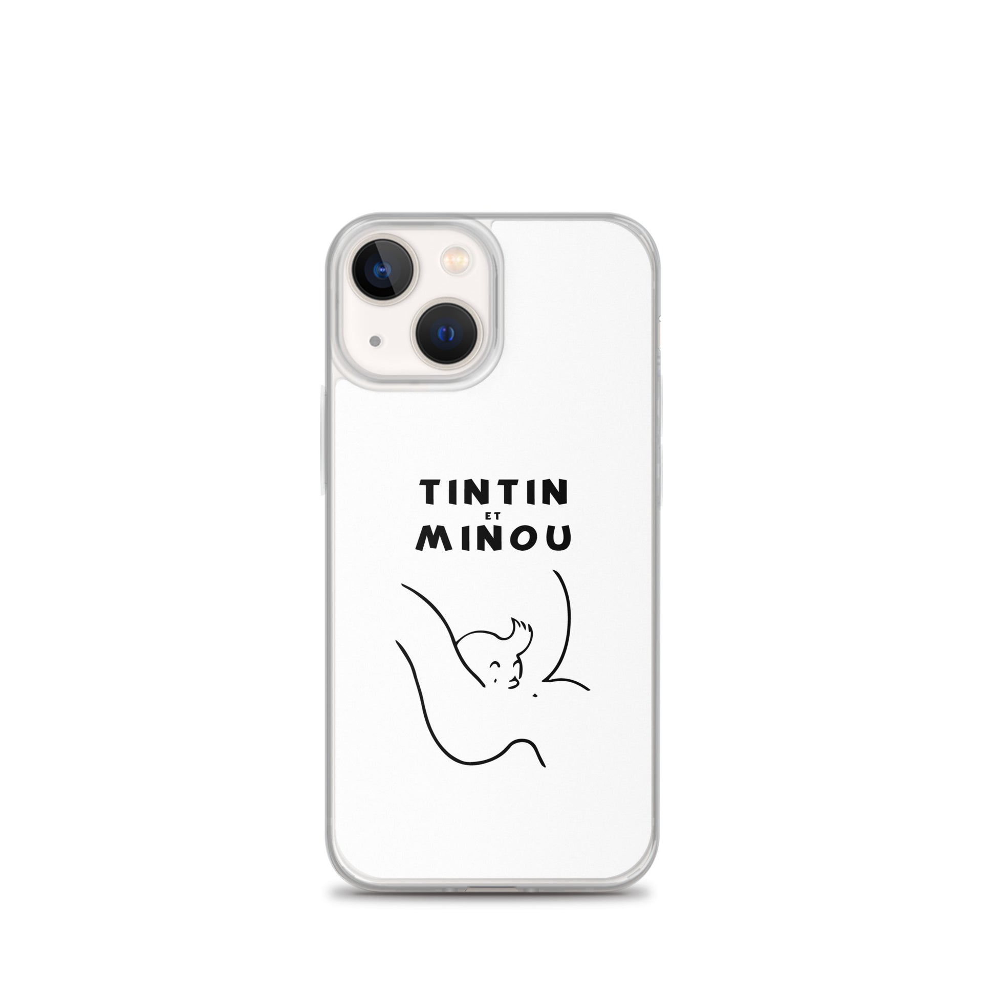 Coque iPhone Tintin et minou iPhone 13 mini - Sedurro