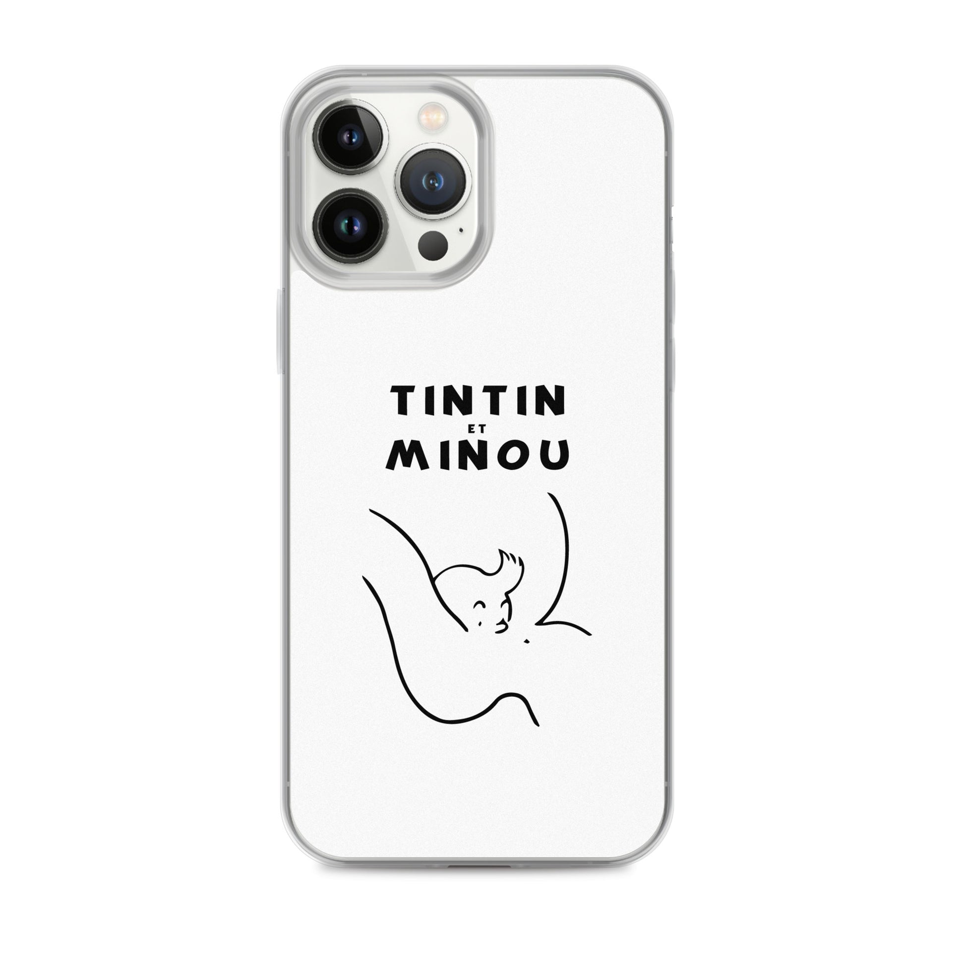 Coque iPhone Tintin et minou iPhone 13 Pro Max - Sedurro