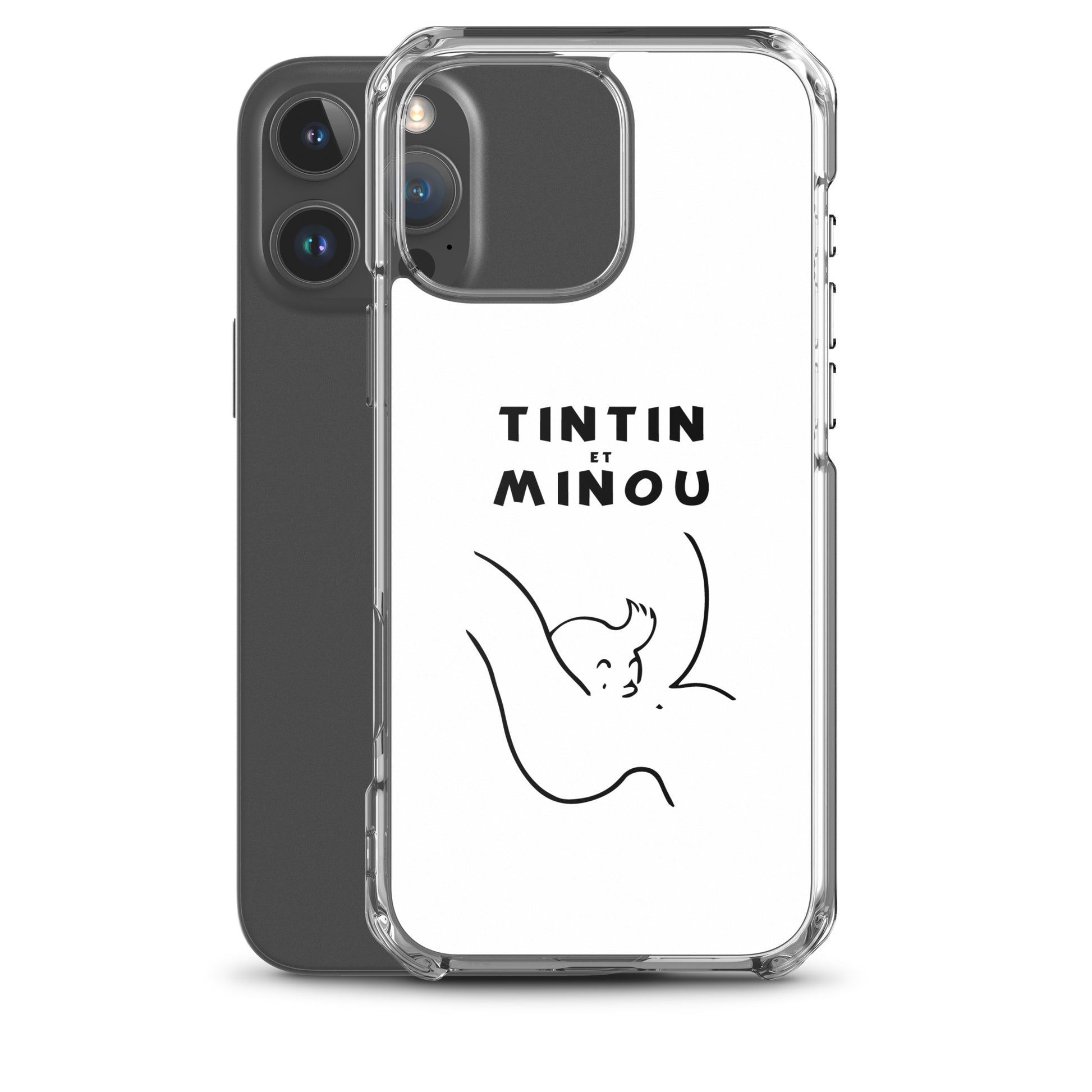 Coque iPhone Tintin et minou - Sedurro