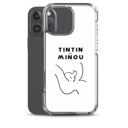 Coque iPhone Tintin et minou - Sedurro