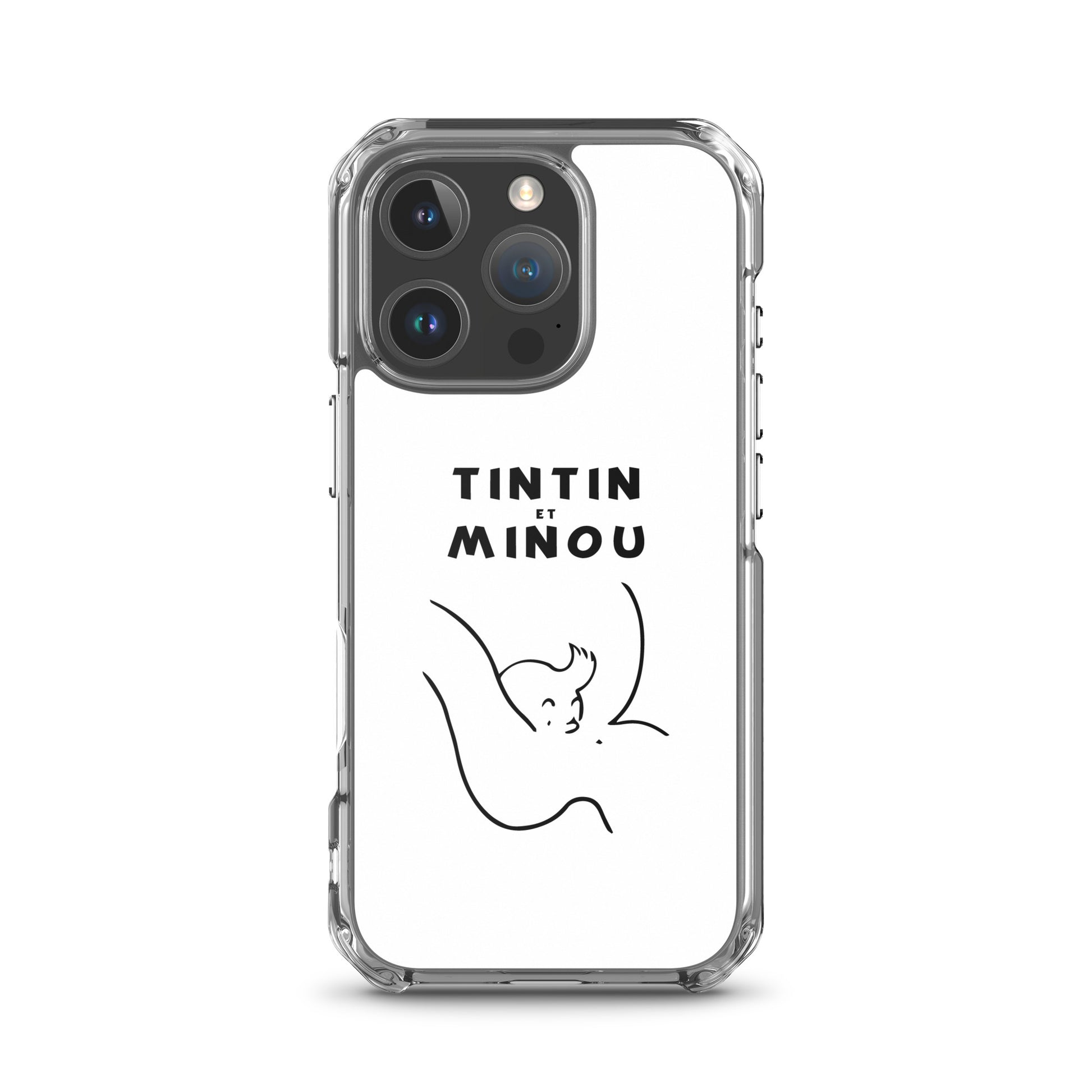 Coque iPhone Tintin et minou iPhone 16 Pro - Sedurro