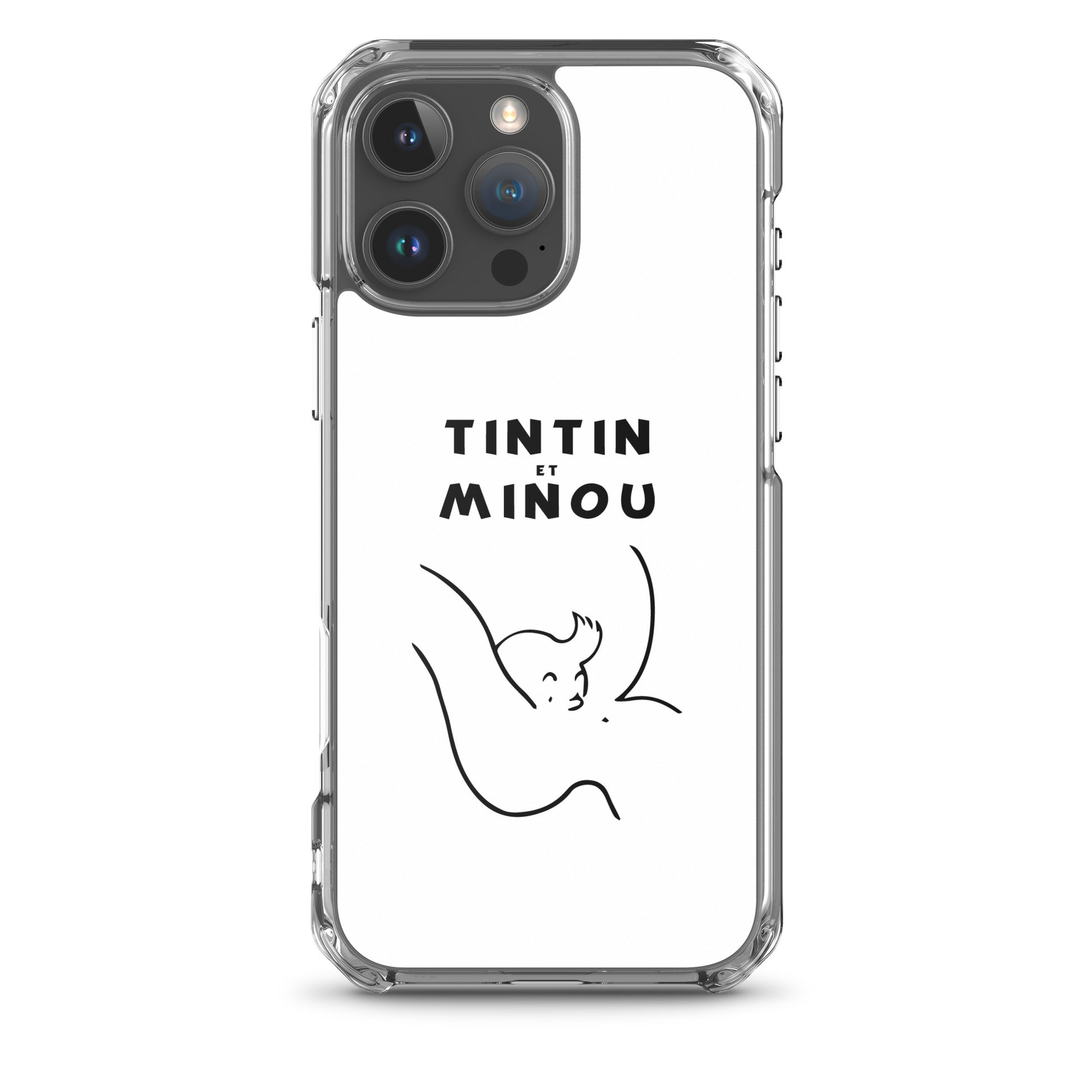 Coque iPhone Tintin et minou iPhone 16 Pro Max - Sedurro