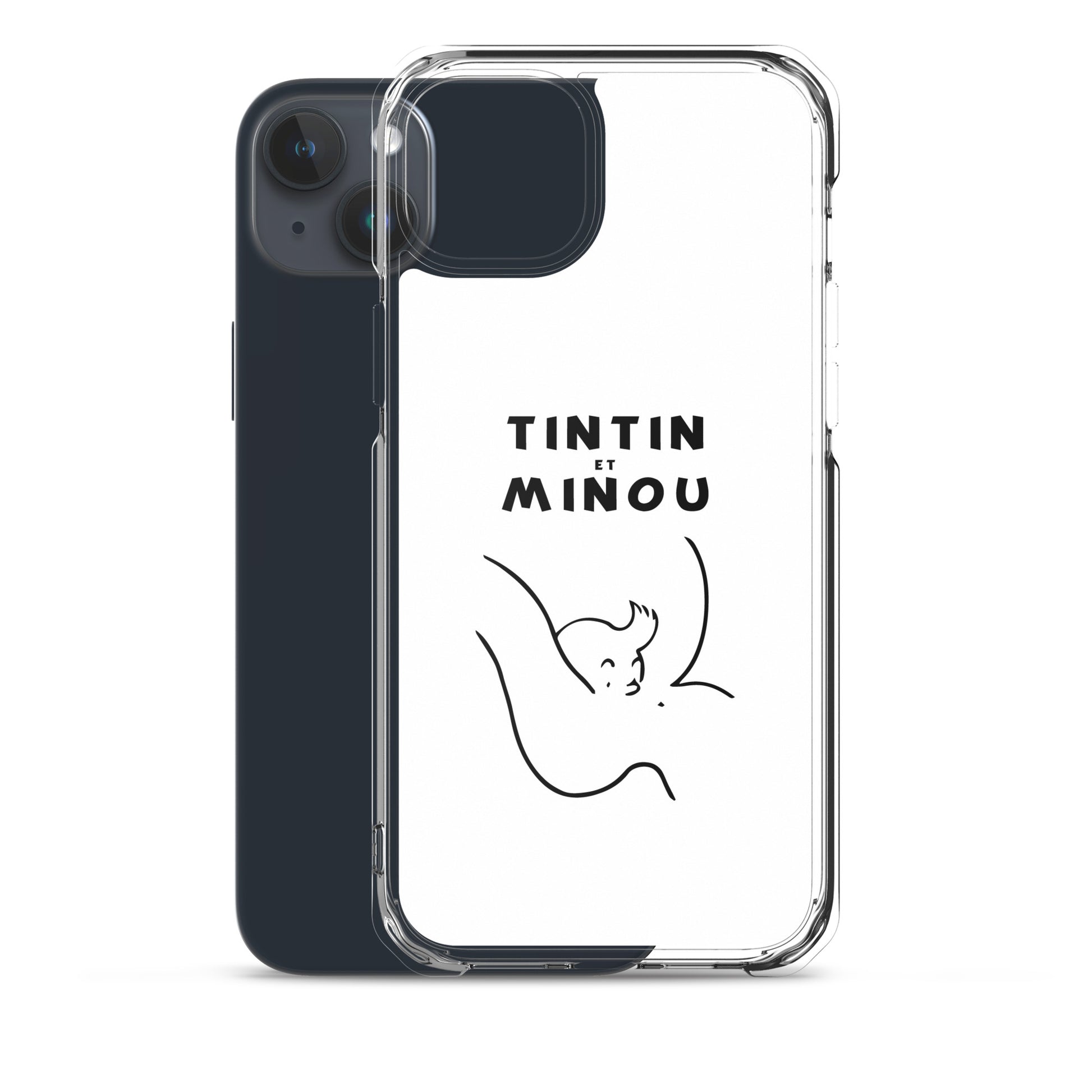 Coque iPhone Tintin et minou - Sedurro