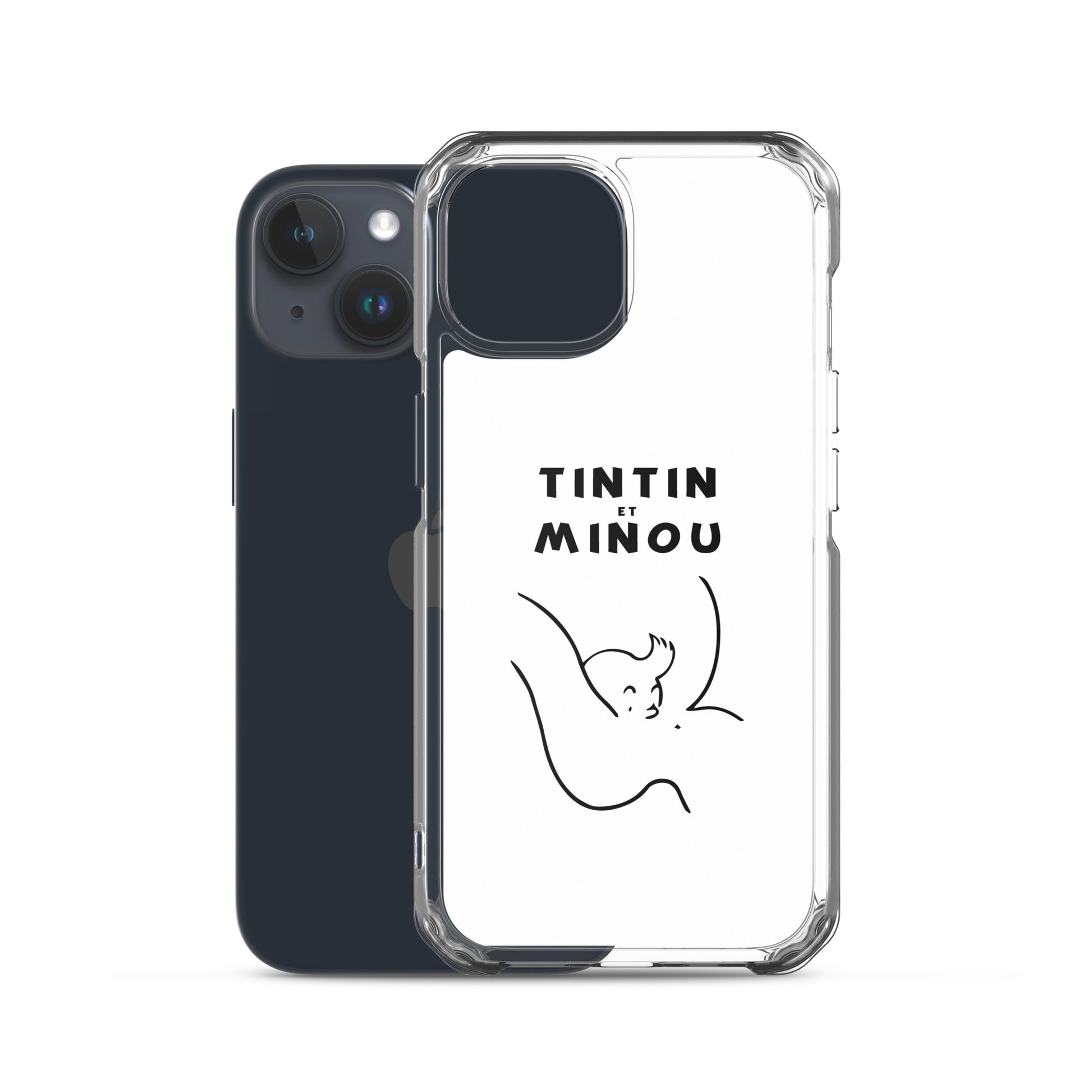 Coque iPhone Tintin et minou - Sedurro