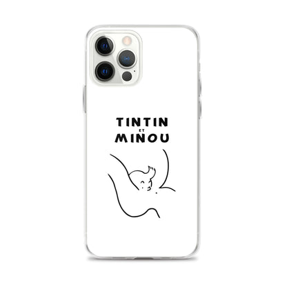 Coque iPhone Tintin et minou iPhone 12 Pro Max - Sedurro