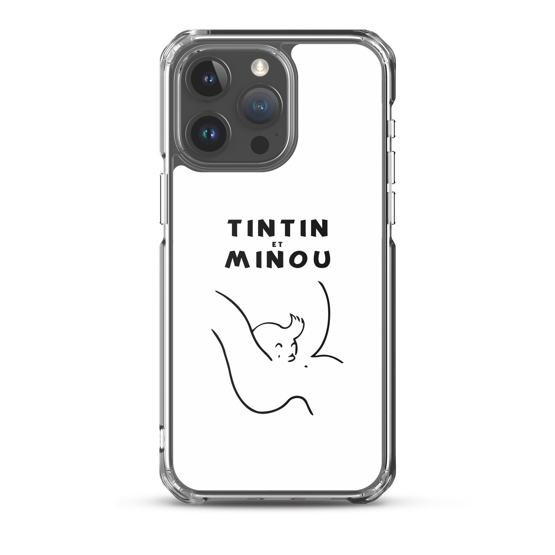 Coque iPhone Tintin et minou iPhone 15 Pro Max - Sedurro
