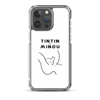 Coque iPhone Tintin et minou iPhone 15 Pro Max - Sedurro