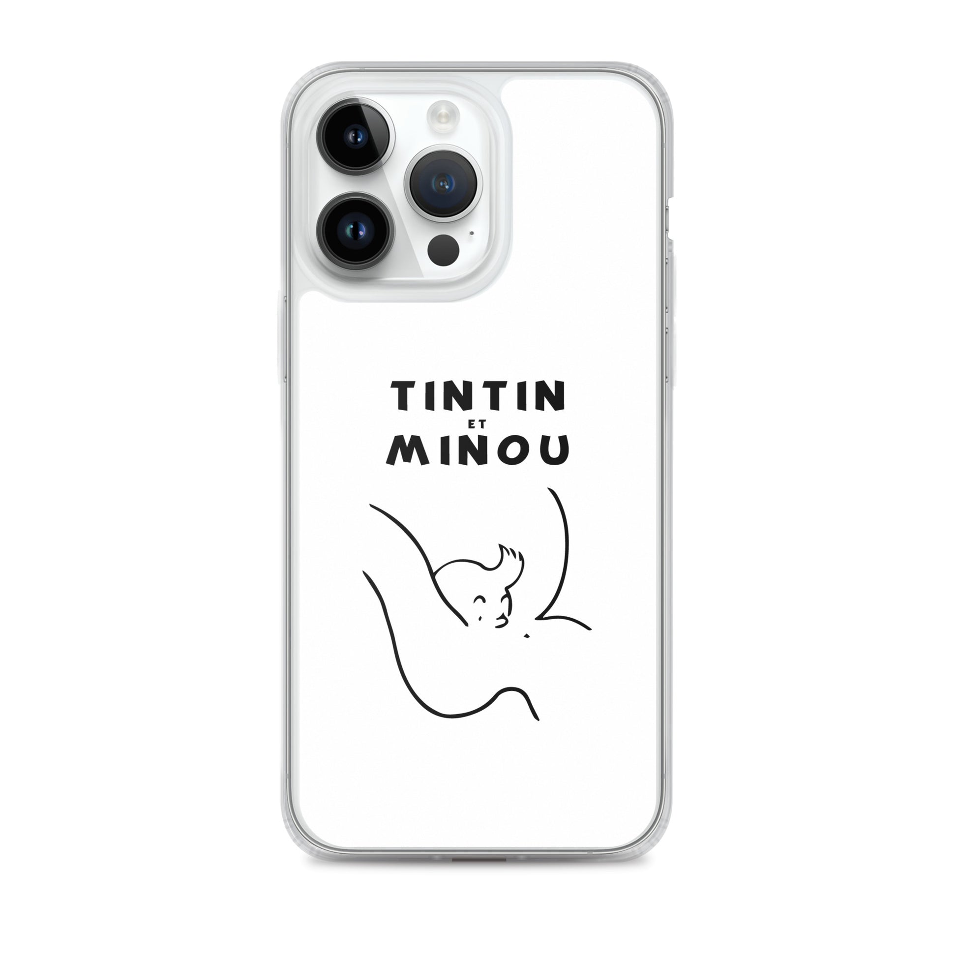 Coque iPhone Tintin et minou iPhone 14 Pro Max - Sedurro