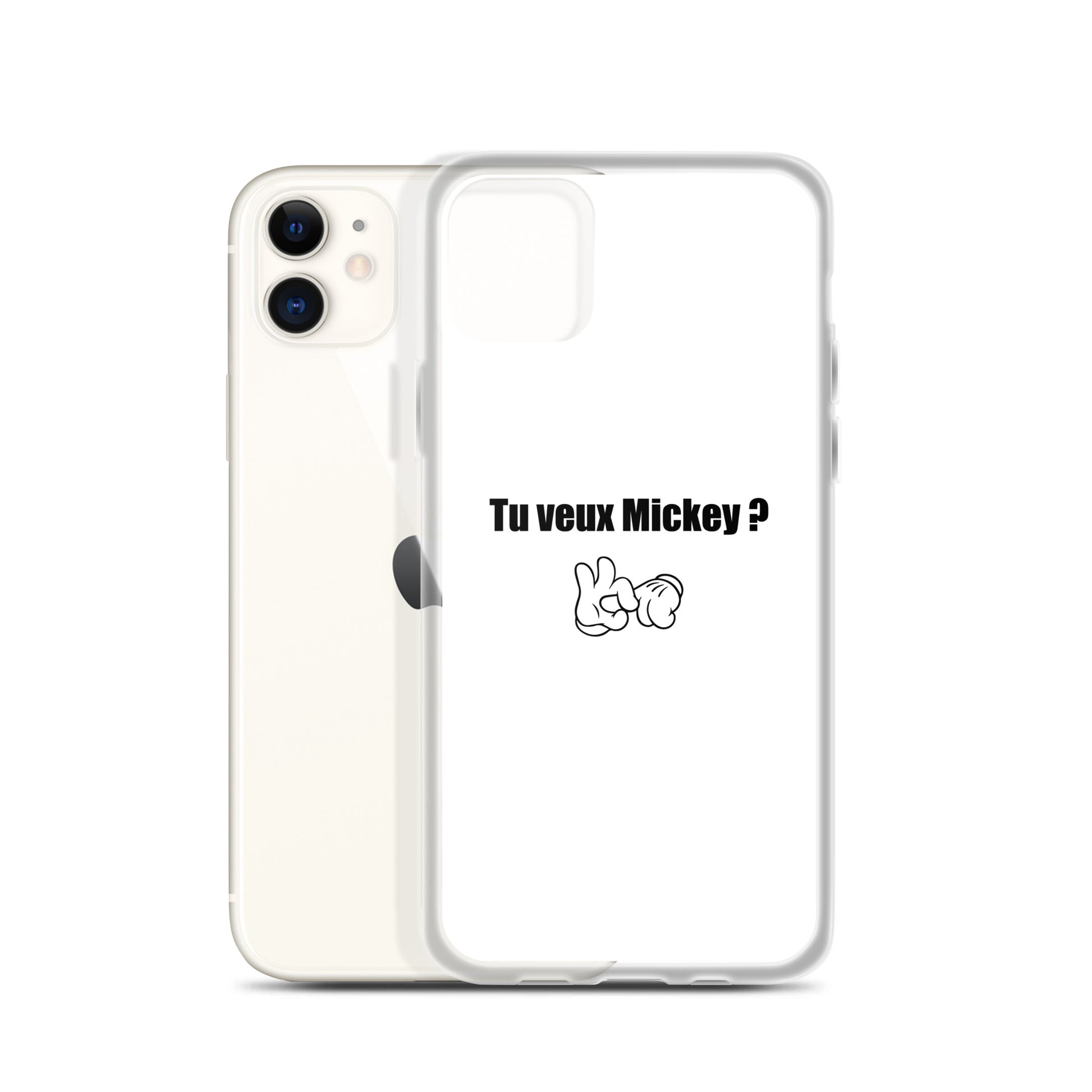 Coque iPhone Tu veux Mickey - Sedurro