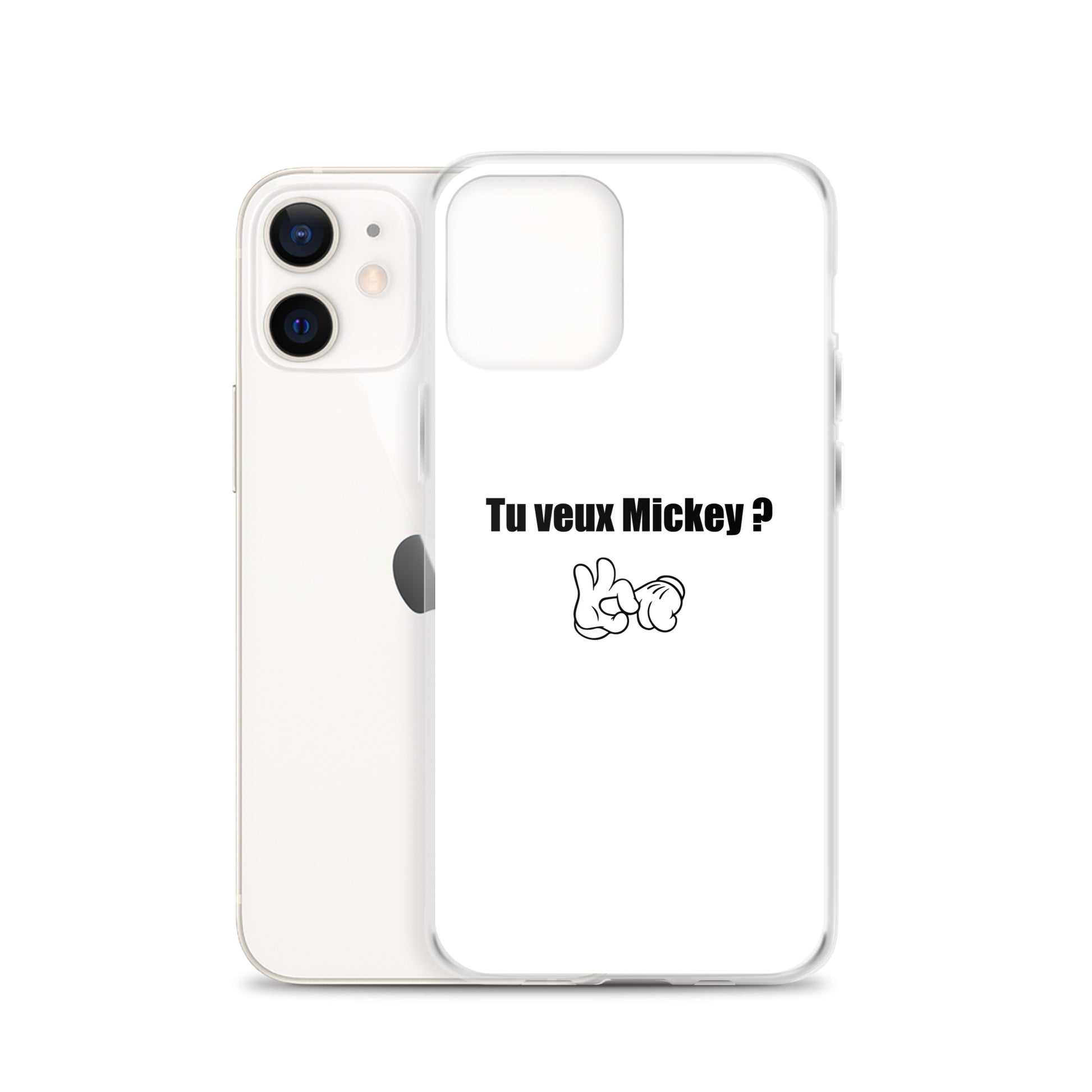 Coque iPhone Tu veux Mickey - Sedurro