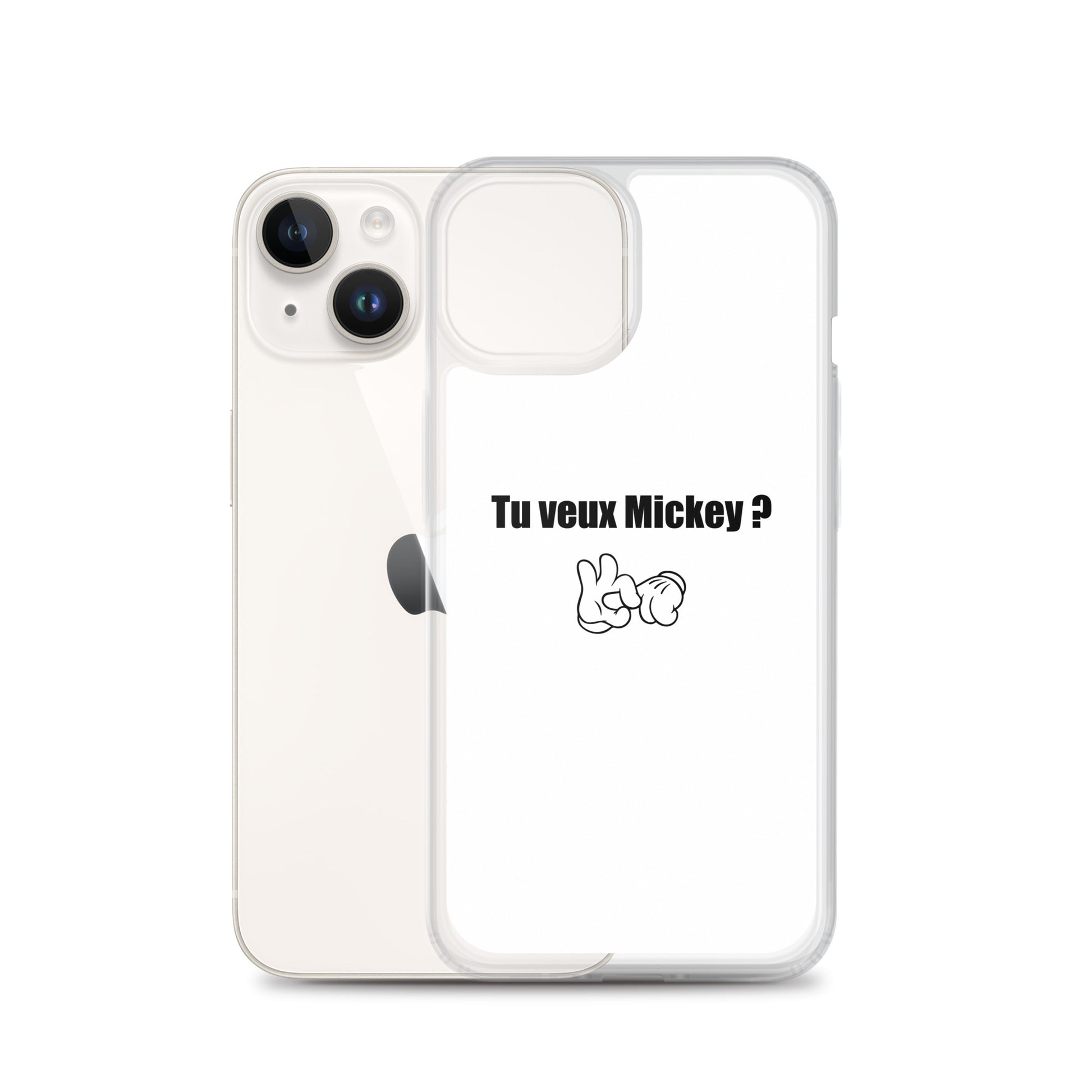 Coque iPhone Tu veux Mickey - Sedurro