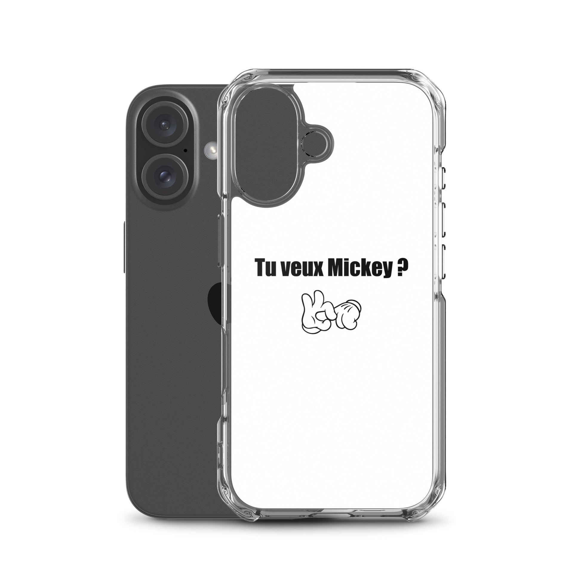 Coque iPhone Tu veux Mickey - Sedurro