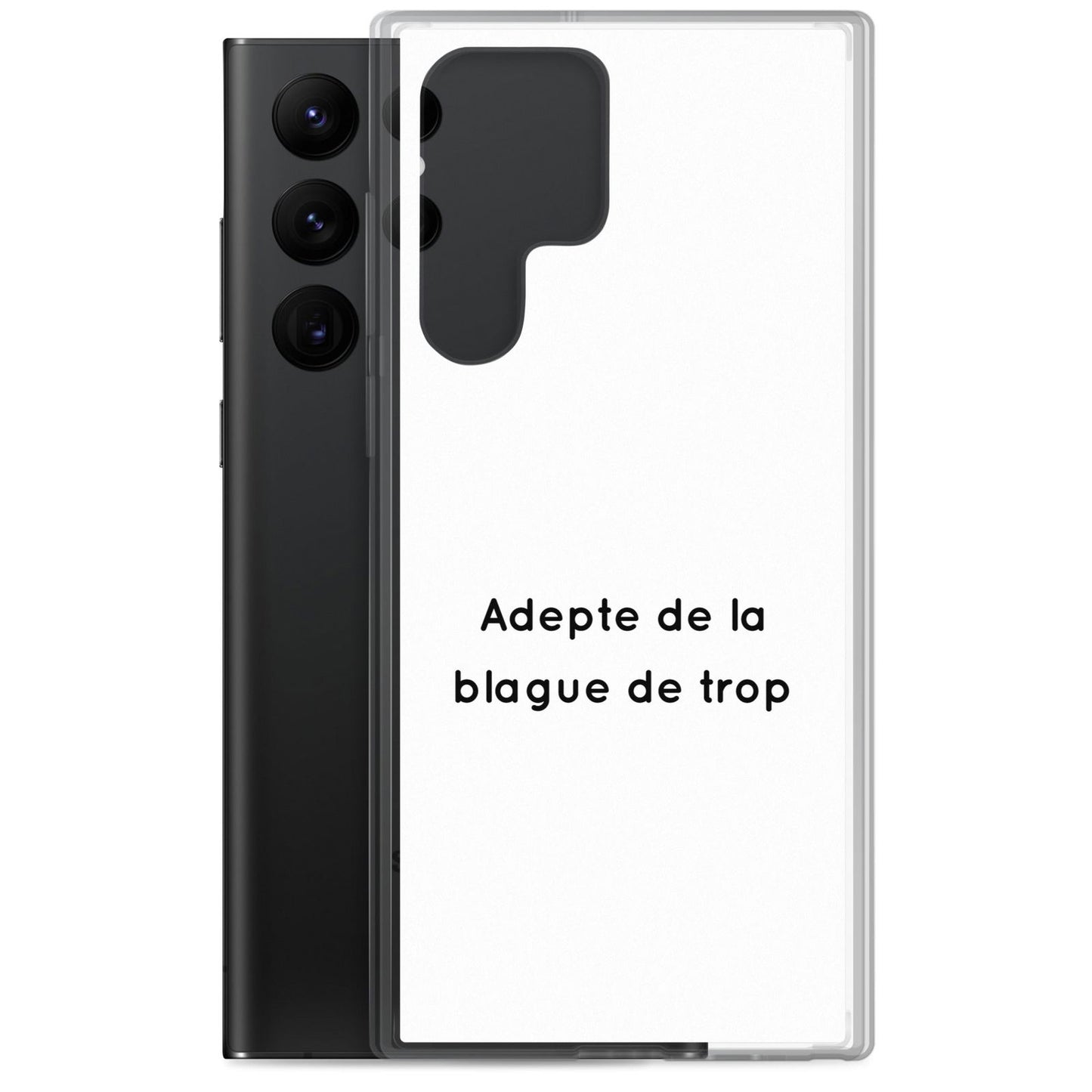 Coque Samsung Adepte de la blague de trop - Sedurro