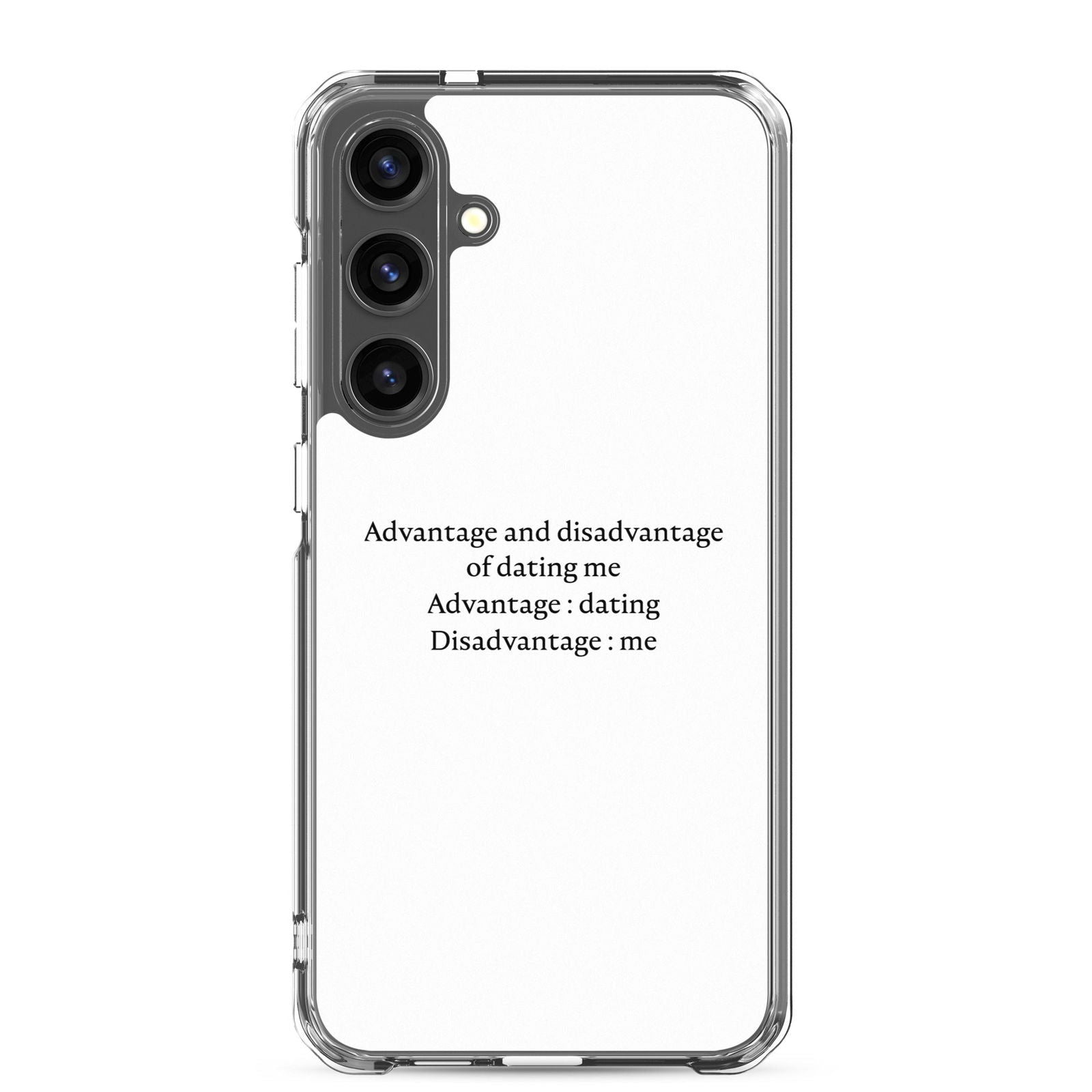 Coque Samsung Advantage and disadvantage of dating me Samsung Galaxy S24 Plus - Sedurro