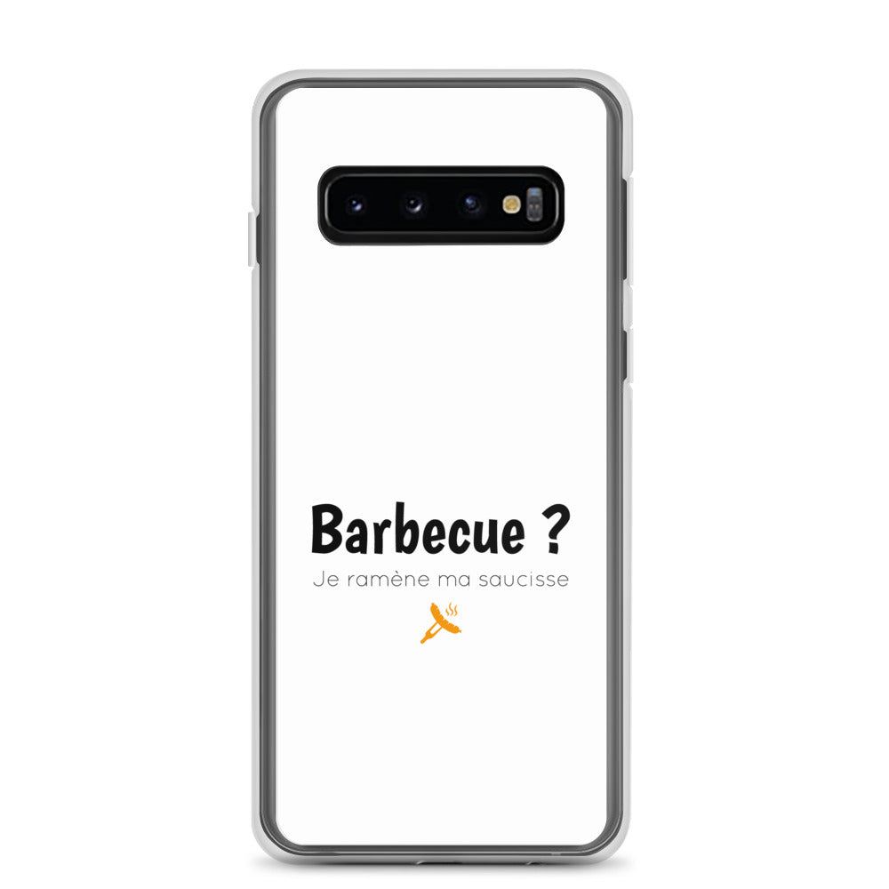 Coque Samsung Barbecue je ramène ma saucisse Samsung Galaxy S10 - Sedurro