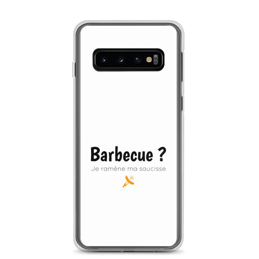 Coque Samsung Barbecue je ramène ma saucisse Samsung Galaxy S10 - Sedurro