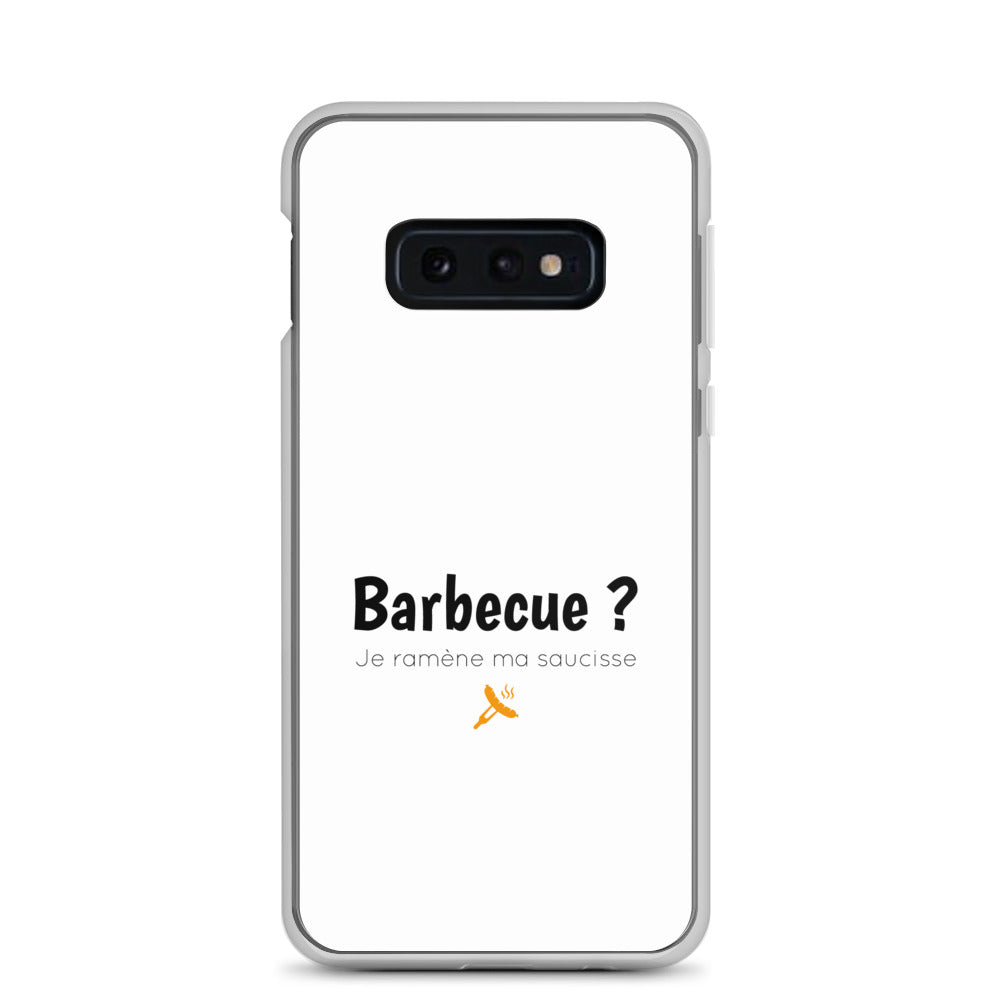 Coque Samsung Barbecue je ramène ma saucisse Samsung Galaxy S10e - Sedurro